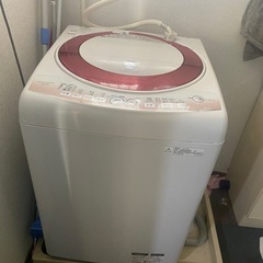 シャープ 洗濯機 7kg AG+リンス 2011年製の画像