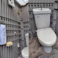 仮設トイレ　洋式　水洗タイプの画像