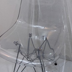 イームズ　チェア　椅子　クリア　透明の画像