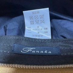 fanaka ファナカ コーディロイ ベレー帽 帽子 グレーの画像