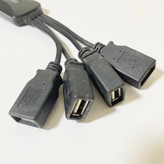 ELECOM エレコム U2H-M4BBK USB ハブの画像