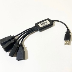 ELECOM エレコム U2H-M4BBK USB ハブの画像