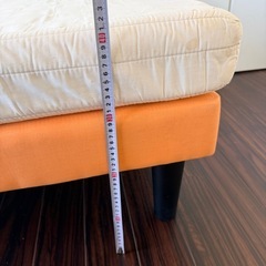 【受け取り者確定】セミシングル足付きマットレス×2台　80×195×42の画像