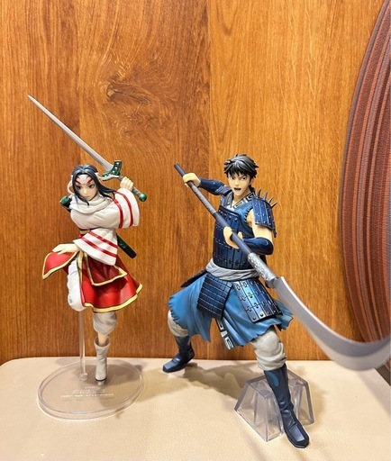 一番くじ　キングダム　B賞　信  C賞　羌瘣  MASTERLISE フィギュア