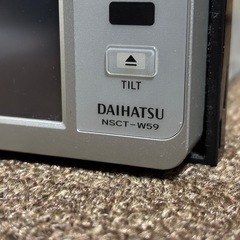 DAIHATSU純正ナビ　NSCT-W59の画像