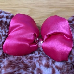 ミニーヒョウ柄旧ファンキャップの画像