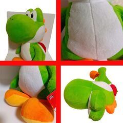 特大サイズ ぬいぐるみ スーパーマリオ　ヨッシー　約45cm　TAITOの画像