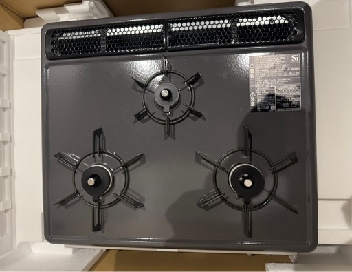 【未使用品】Rinnai グリル付きビルトインガスコンロ