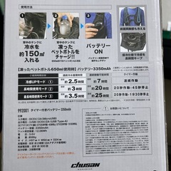 クーリングベストの画像