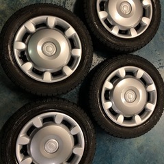 ダイハツ　キャンバス　冬タイヤの画像