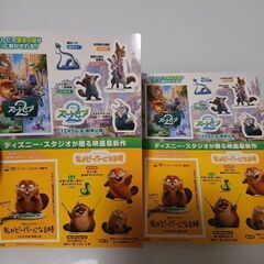 ステッカー&ポストカード2枚ずつの画像