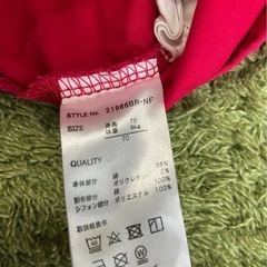 秋冬向け 女の子向け ベビー服8点セット サイズ70の画像