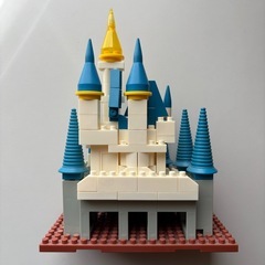 ダイヤブロック　シンデレラ城　ミッキーマウスの画像