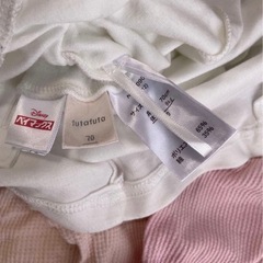 秋冬向け 女の子向け ベビー服8点セット サイズ70の画像