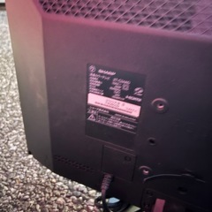 SHARP 24型　テレビの画像