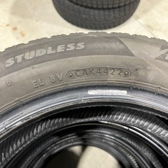スタッドレス　155/65r14 ブリザック　vrx2の画像