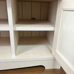 ニトリ テレビ台 テレビボード ホワイトの画像