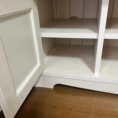 ニトリ テレビ台 テレビボード ホワイトの画像