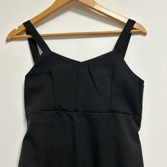 ビスチェミニワンピース キャミワンピース ブラック 黒 の画像