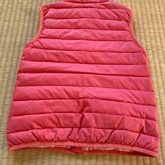 patagoniaキッズベスト ピンク　3Tの画像