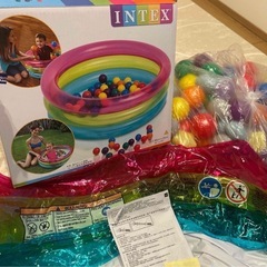 ボールプール　ボールセット120個の画像