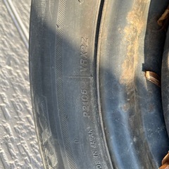 鉄チンホイール　トヨタホイールカバー付き　ポルテで使用してました。　　の画像