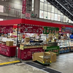 名古屋ポートメッセ　11/28〜11/30  伊藤忠ファミリーセール　海藻のパック詰め　レジの仕事の画像