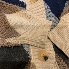 メンズニット　ニットカーディガン　　ユニセックスの画像