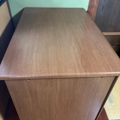 【大野城市】学習机＋引き出しワゴンの画像