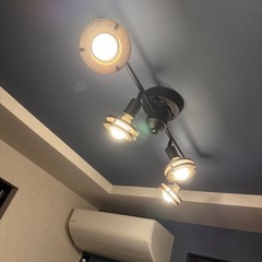 リモコン付LEDシーリングライト ブラックの画像