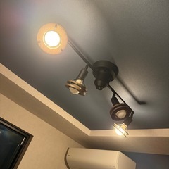 リモコン付LEDシーリングライト ブラックの画像