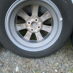 日産純正アルミホイールの画像