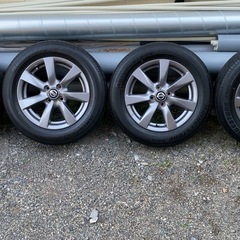 日産純正アルミホイールの画像