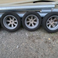 日産純正アルミホイールの画像