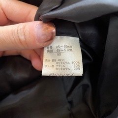 90 OLIVE des OLIVE DOLL 中綿ジャケット　黒の画像