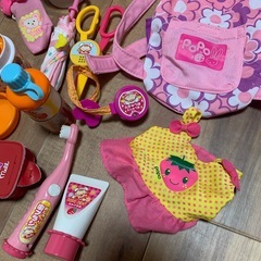 ❤️商談中❤️昔　レトロ　おままごと　 メルちゃんポポちゃんグッズ色々まとめて現状の画像