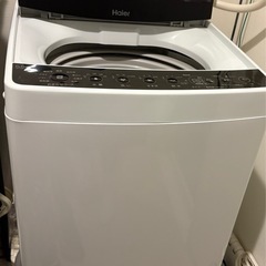 （11/29,30に引き取ってくださる方限定）Haier 洗濯機の画像