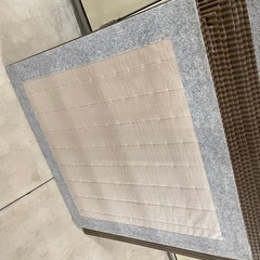い草カラー畳 （ブラウン）82ｃｍｘ82ｃｍｘ厚み14ｍｍ）の画像