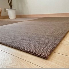 い草カラー畳 （ブラウン）82ｃｍｘ82ｃｍｘ厚み14ｍｍ）の画像