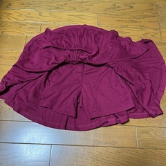 レディース冬物　キュロット二点　の画像