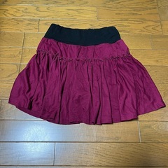 レディース冬物　キュロット二点　の画像