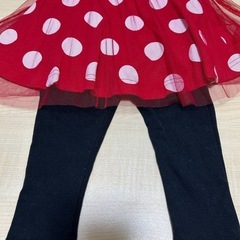 【新品✨】BABY DOLL チュールスカート付きストレッチパンツ80cmの画像