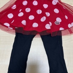 【新品✨】BABY DOLL チュールスカート付きストレッチパンツ80cmの画像