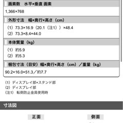 SHARP LC-32H30（32型テレビ）の画像