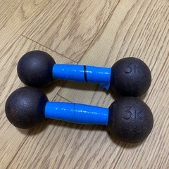 鉄アレー　3キロ　2個セットの画像