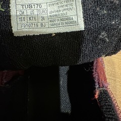 15センチ　アシックスの画像