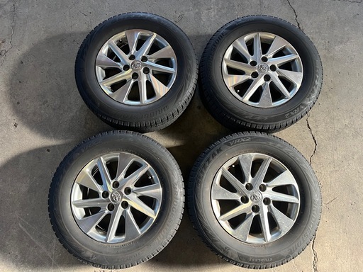 バリ山美品🔸ブリヂストン VRX2 ブリザック 215/65R16 トヨタ純正