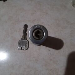 博多区　MIWA 75PM 玄関鍵　中古シリンダー　400円の画像