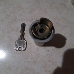 博多区　MIWA 75PM 玄関鍵　中古シリンダー　400円の画像