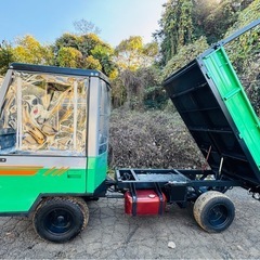 筑水キャニコム 乗用車 ELL801 油圧ダンプトラック 自走式 ガソリン 2WD-4WDの画像